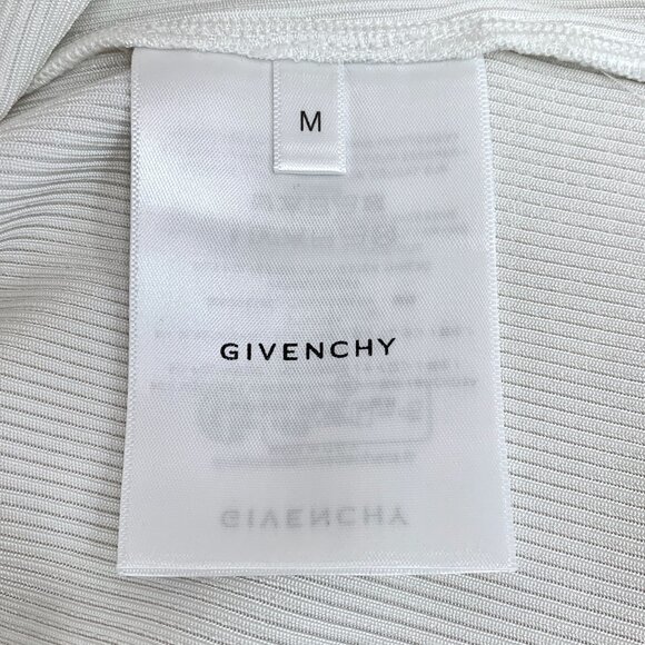 Givenchy White Diamond-Studded Sleeveless Knitted Vest M Brand New With Tag - Picture 4 of 8